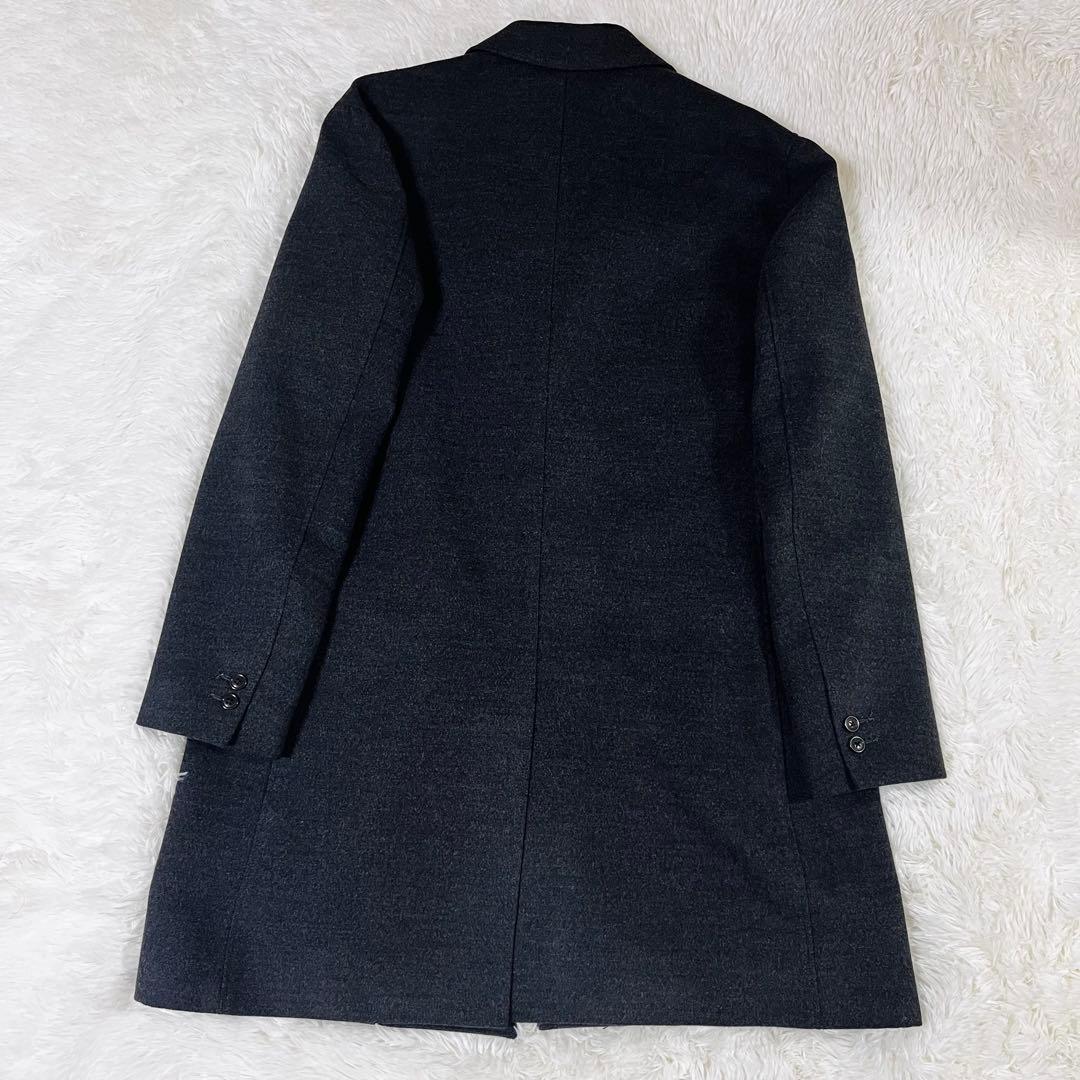 美品 BEAMS フリース チェスターコート ビームス 大きいサイズ XL