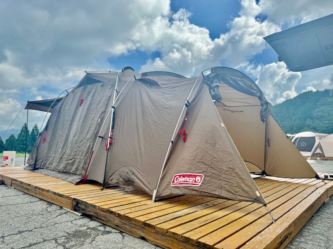 ささみ3号Coleman アテナタフスクリーン2ルームテント美品