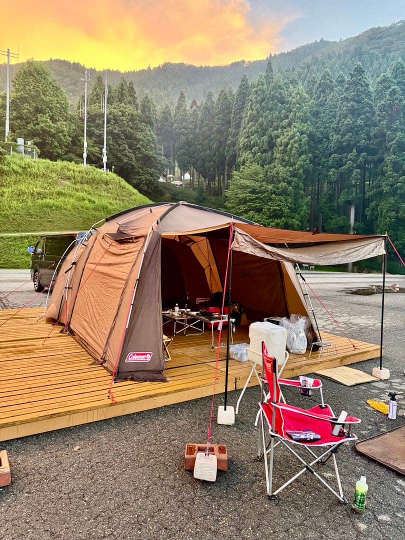 ささみ3号Coleman アテナタフスクリーン2ルームテント美品