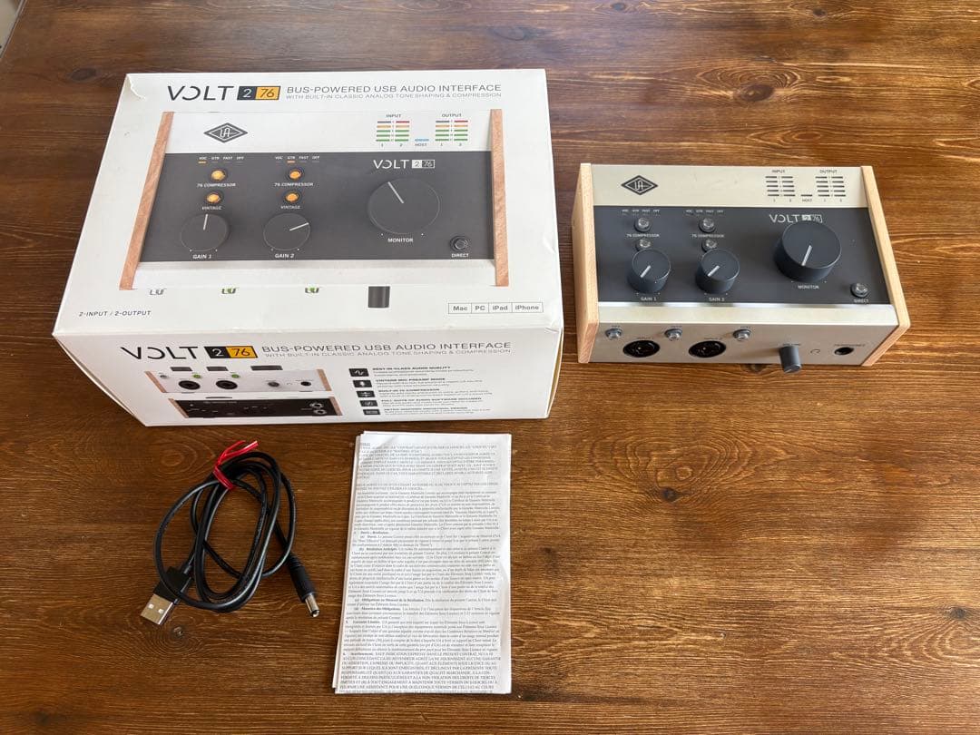 VOLT276 Universal Audio オーディオインターフェイス