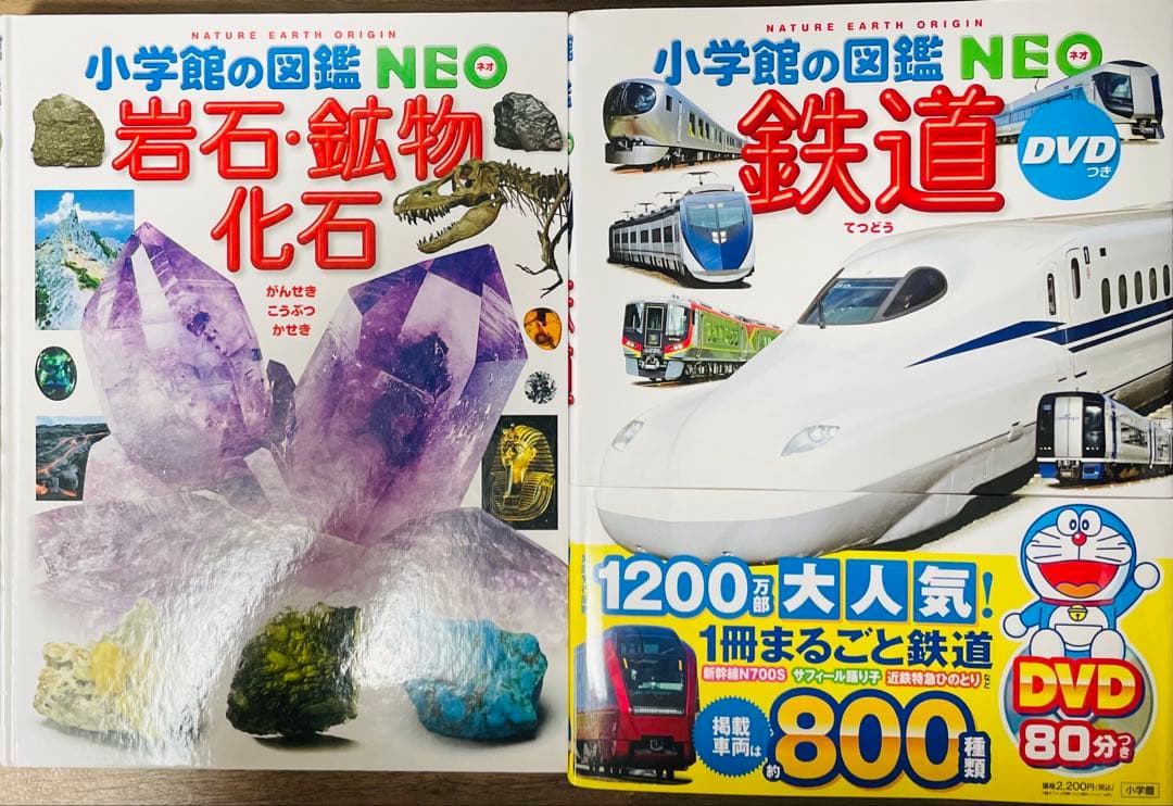 ☆12冊セット☆小学館の図鑑NEO10冊＋くらべる2冊