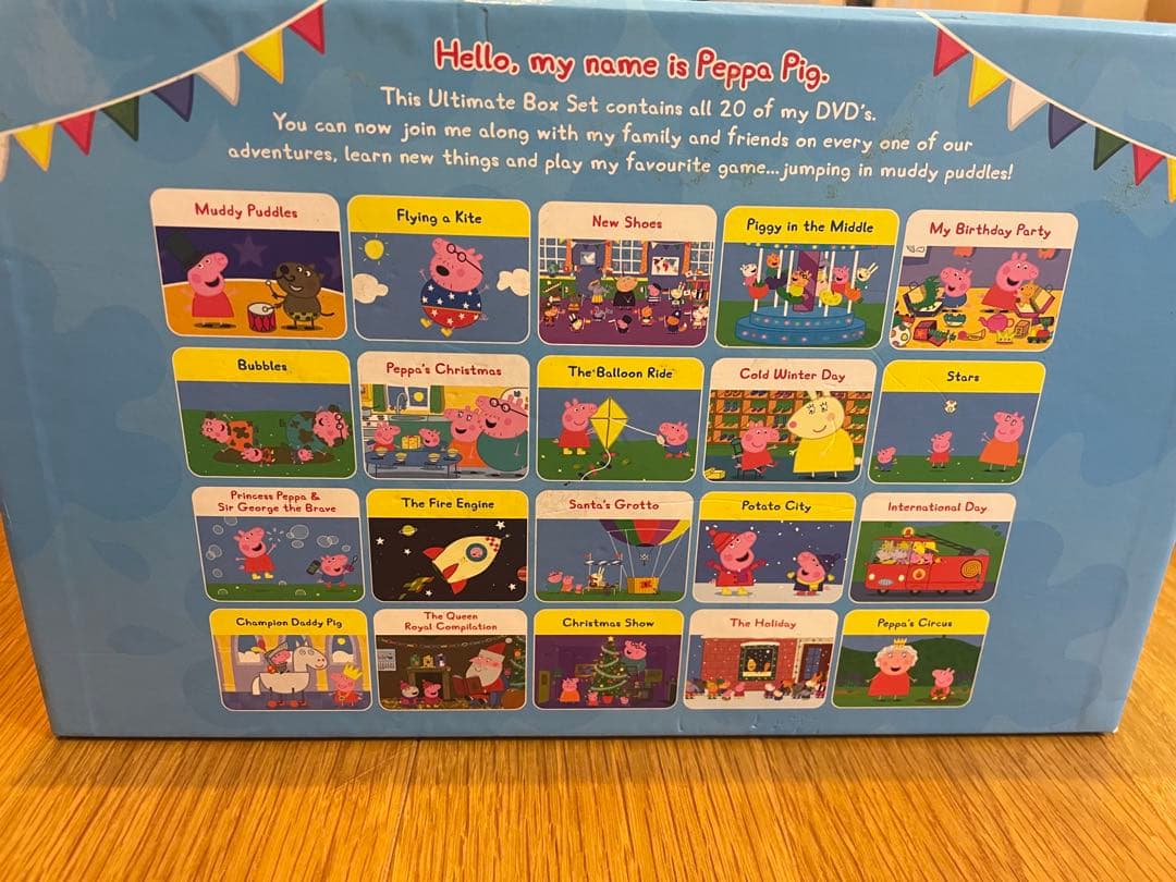 Peppa Pig ペッパピッグ　DVD 19枚セット