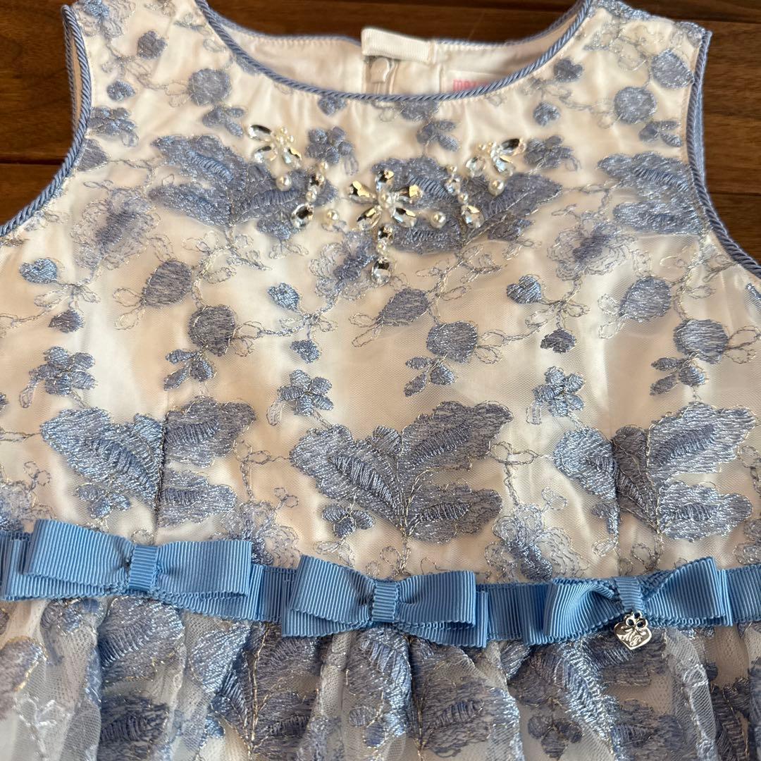 mezzo piano 刺繍入りドレス　120