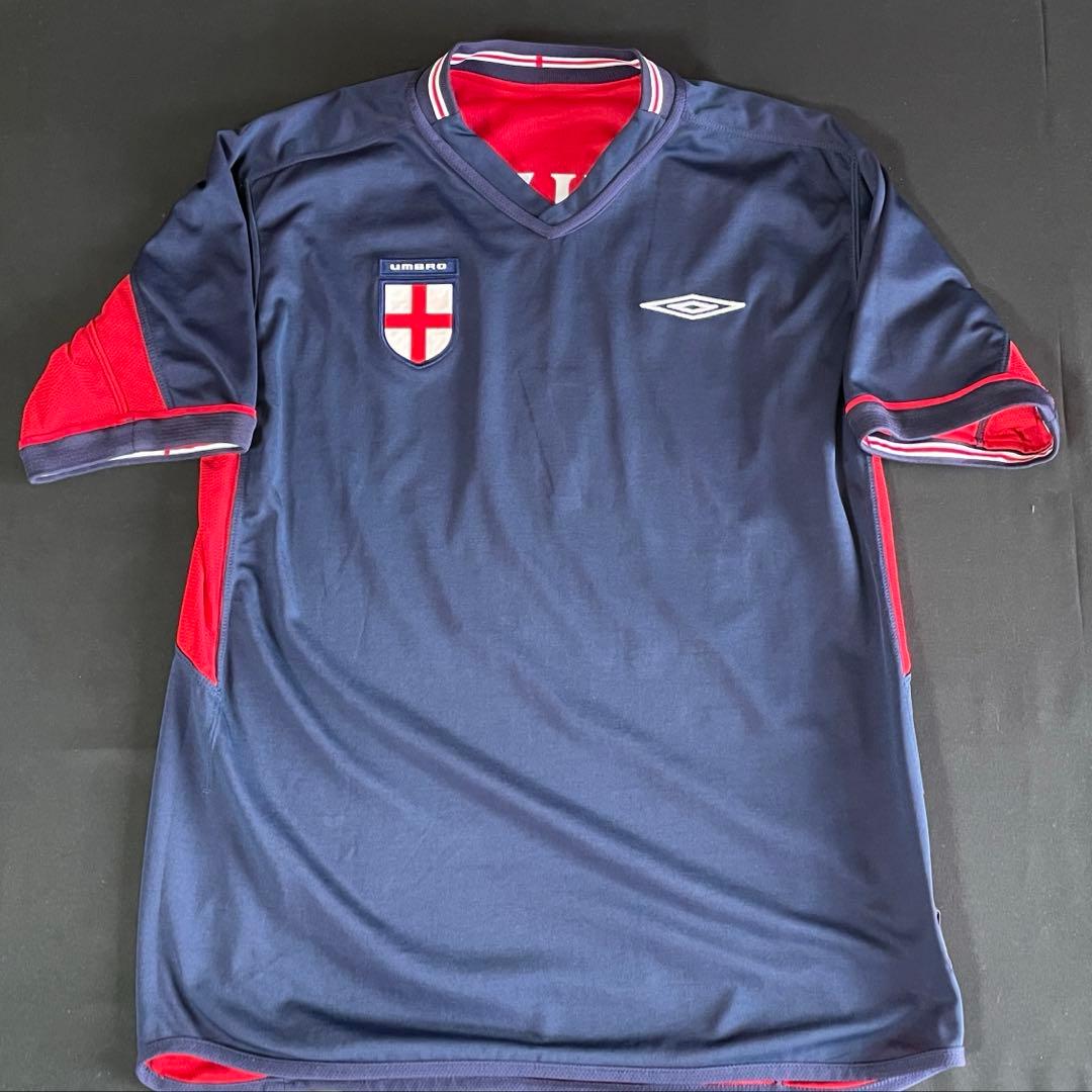 正規品・激レア】イングランド 2002-04 UMBRO ベッカム 7 - メルカリ