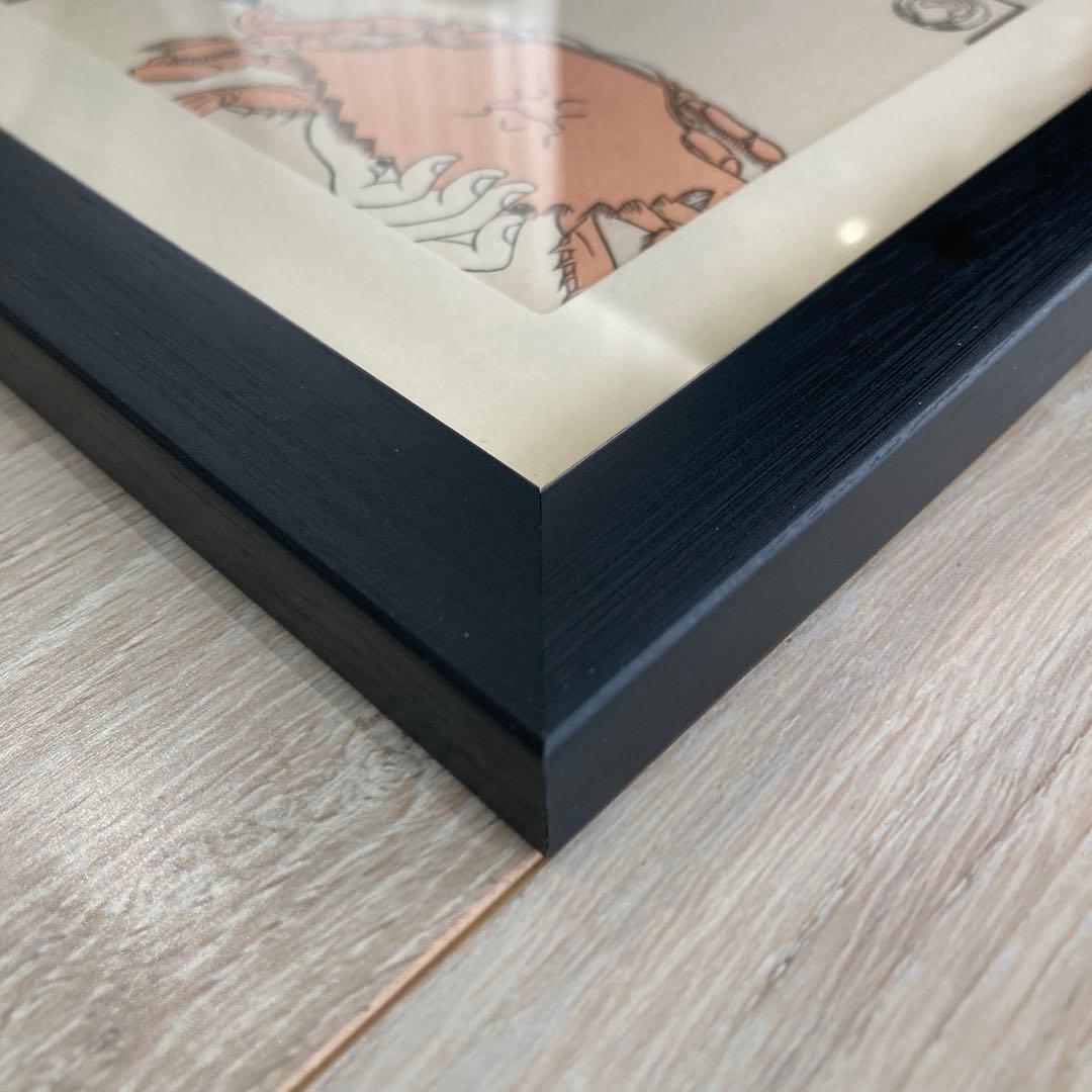 喜多川歌麿 手摺木版画 『教訓親の目鑑 ばくれん』悠々洞出版 昭和時代 浮世絵