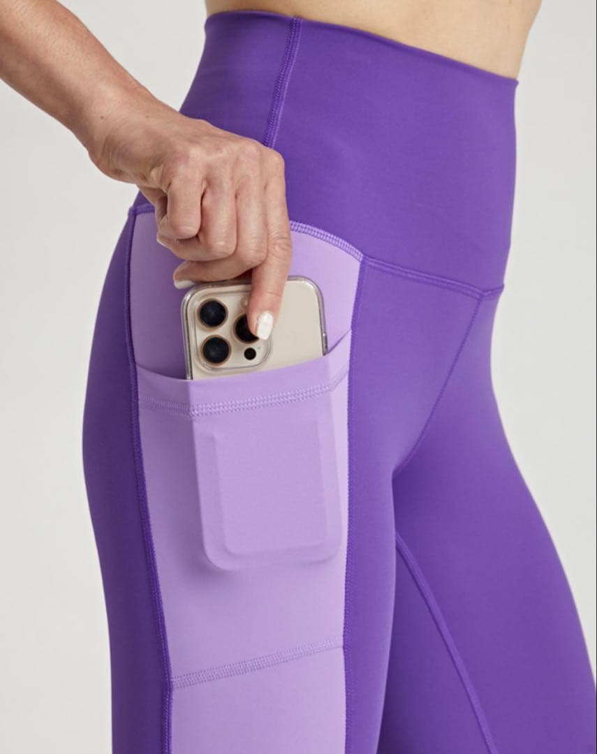 ジャザサイズ アパレル新作 パープルレギンスM