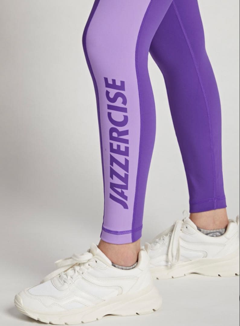 ジャザサイズ アパレル新作 パープルレギンスM