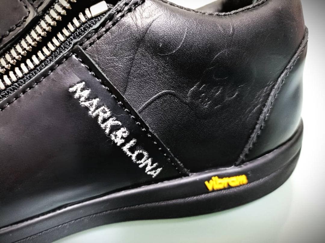 新品・未使用）Mark&Lona　本革　ゴルフシューズ　ブラック　24~24.5