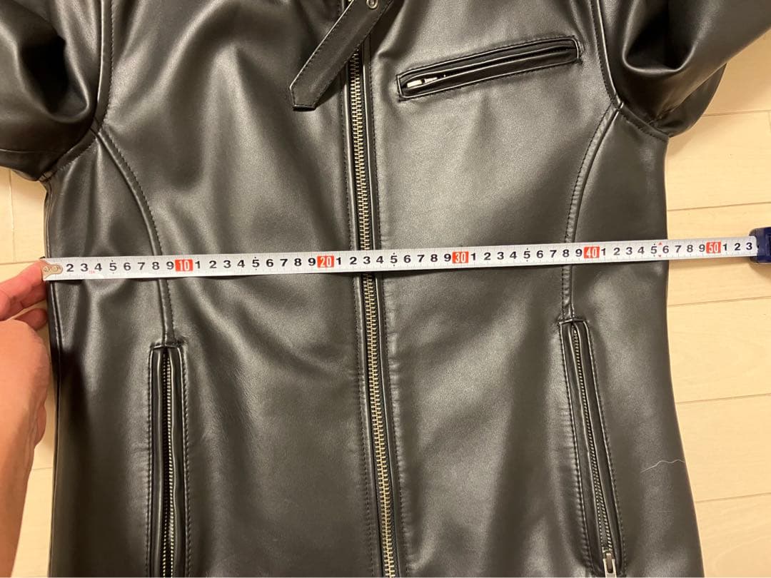 ジョンケイさん専用ホースハイド本革シングルライダースジャケット