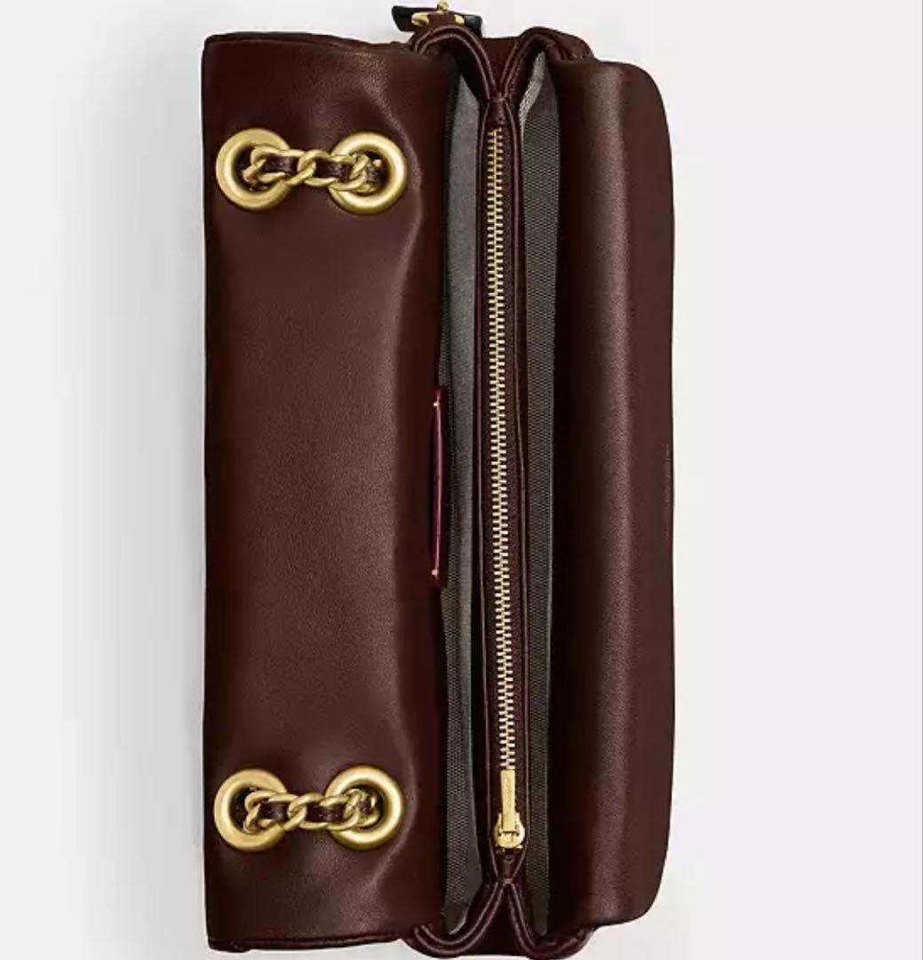 coach コーチタビーショルダー バッグ26 ブラウン CP150 茶色 - メルカリ