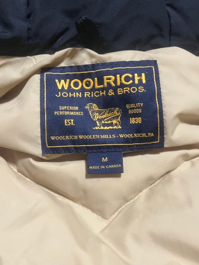 WOOLRICH アークティクパーカー ダウンジャケット ブラック 黒 M