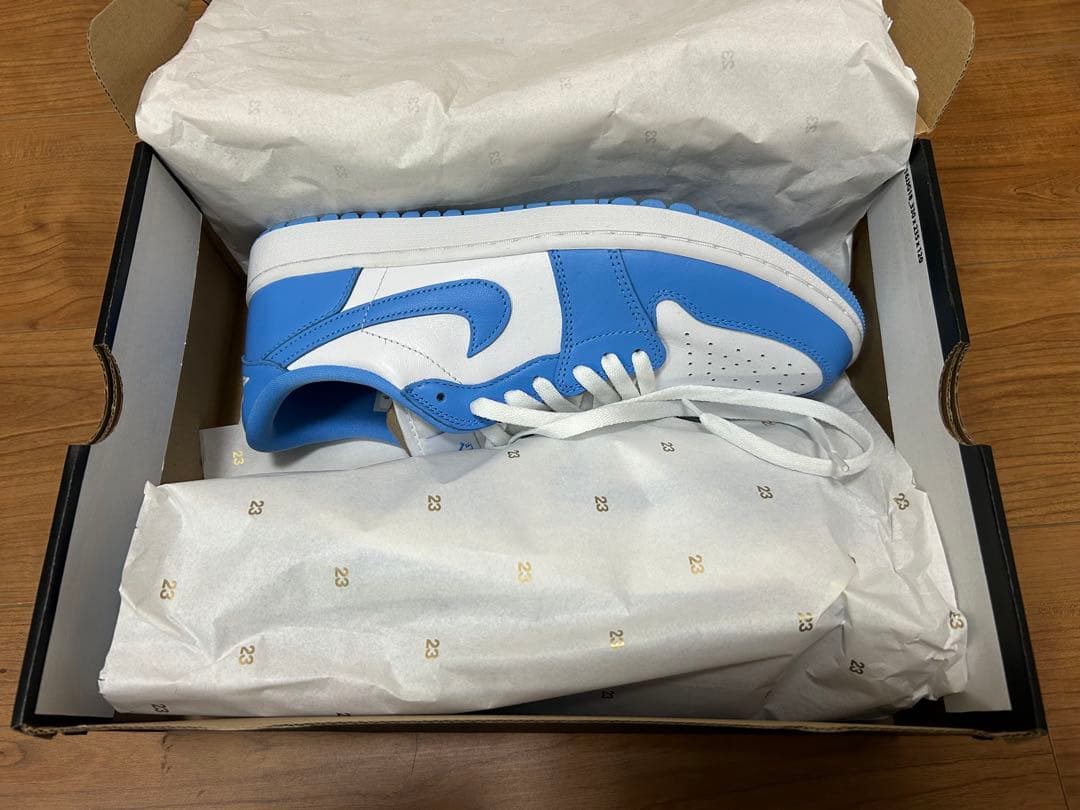 新品未使用 Nike AirJordan1LowGolf\"UNC\" 28cm