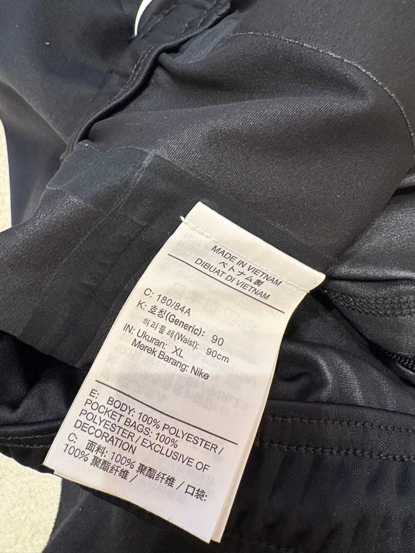 【送料無料】ナイキ ゴルフ レインウェア 上下セット XL