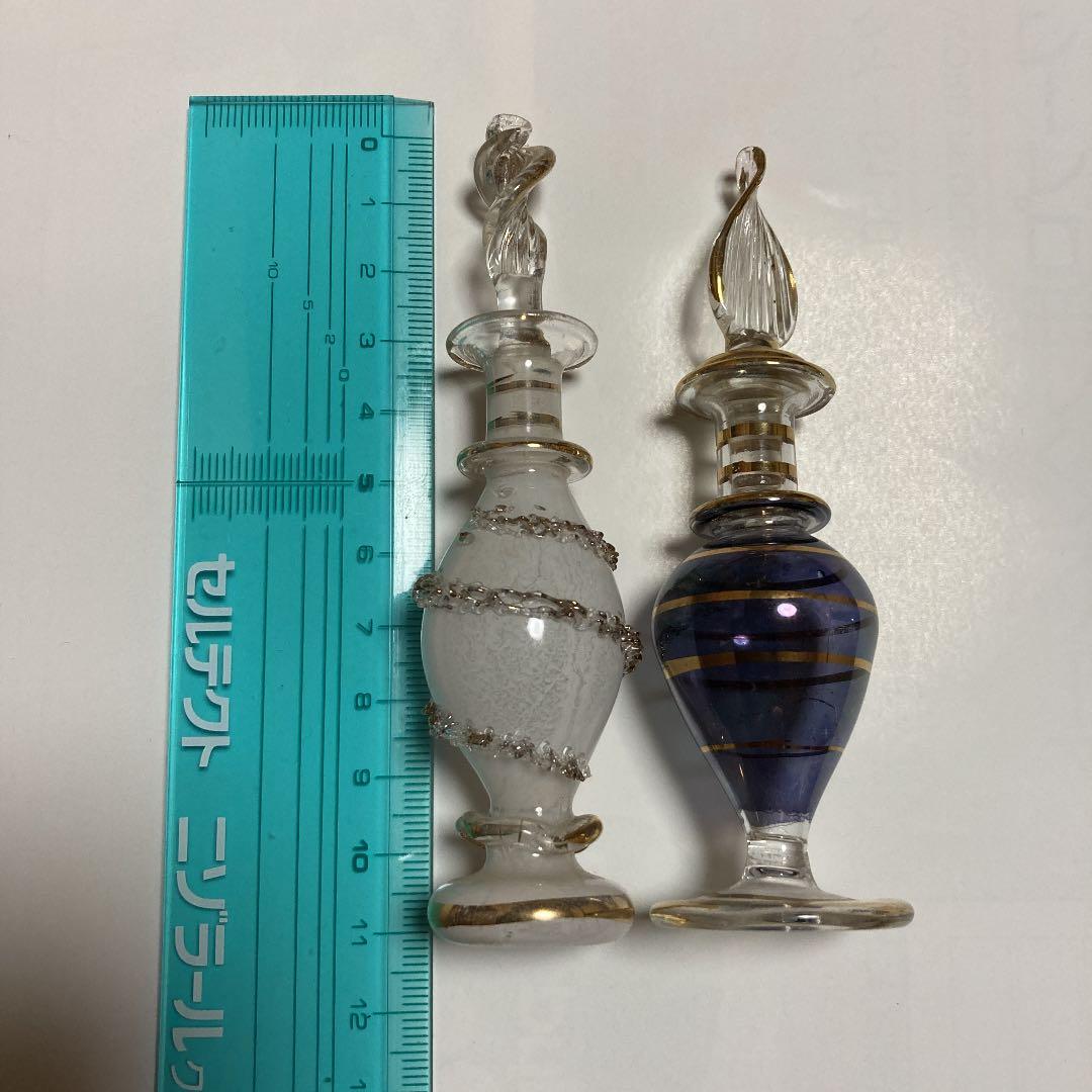 エジプト 香水瓶 2本 アテネにて購入 現地よりは割高です おまけ