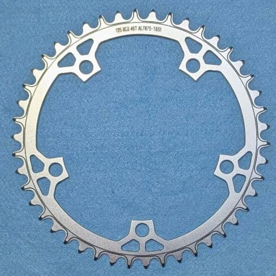 PassQuest カンパ 5アーム(135mm)用 チェーンリング 46T