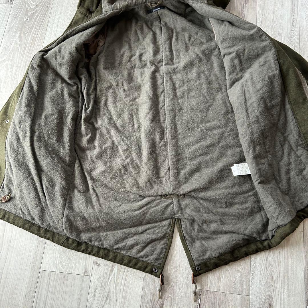 JOHNBULL ジョンブル カシミヤ混 モッズコート フィッシュテールパーカー