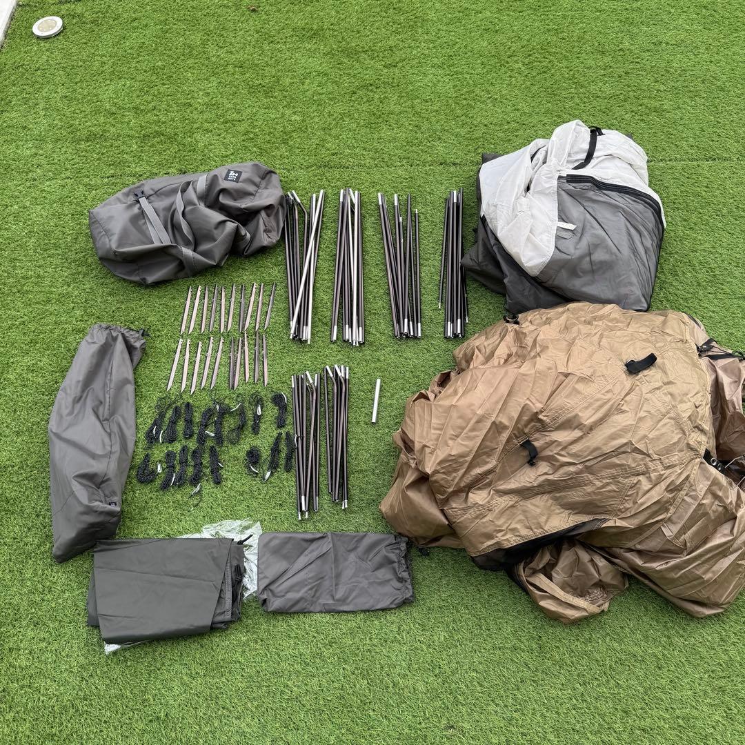 美品　ゼインアーツ オキトマ2 ソロデュオテント