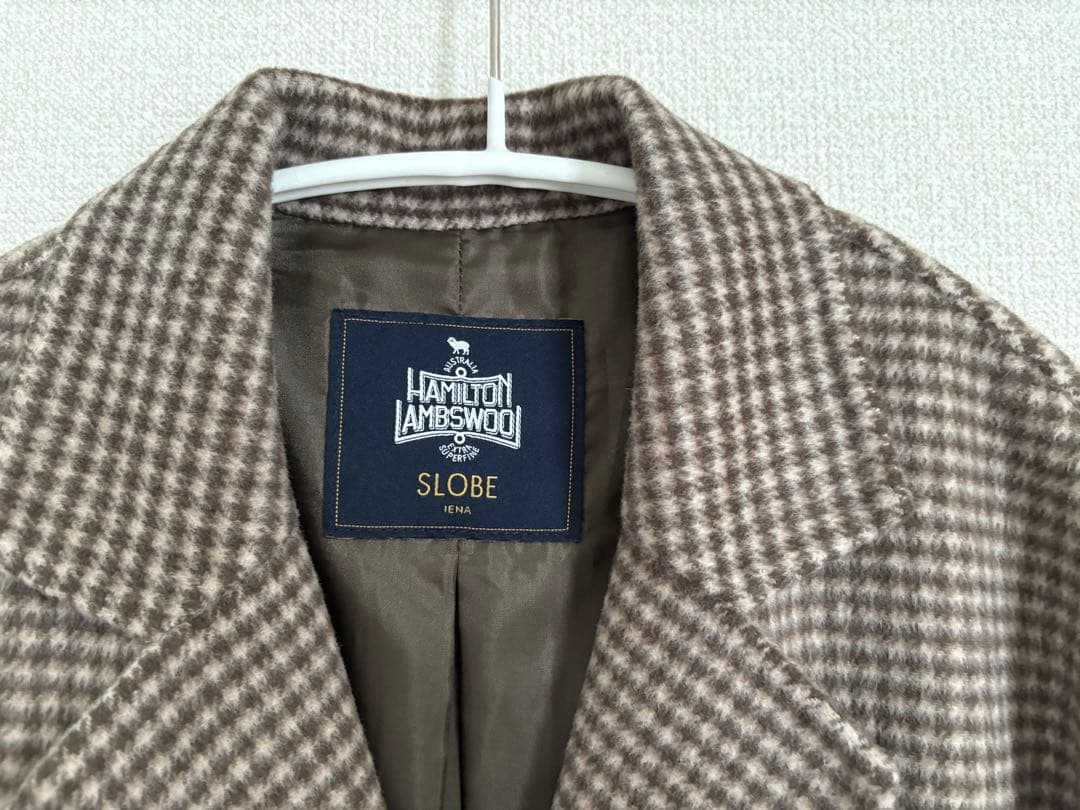 SLOBE IENA ハミルトンダブルフェイスチェスターコート