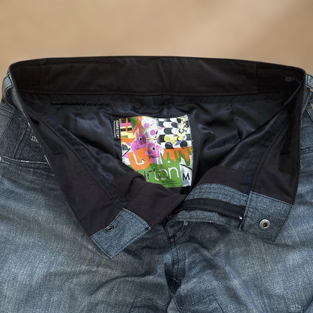 BURTON GORE-TEX ダメージデニム風パンツ