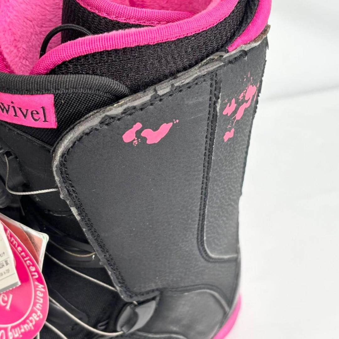 【新品/訳あり】swivel スノーボードブーツ レディース 24cm