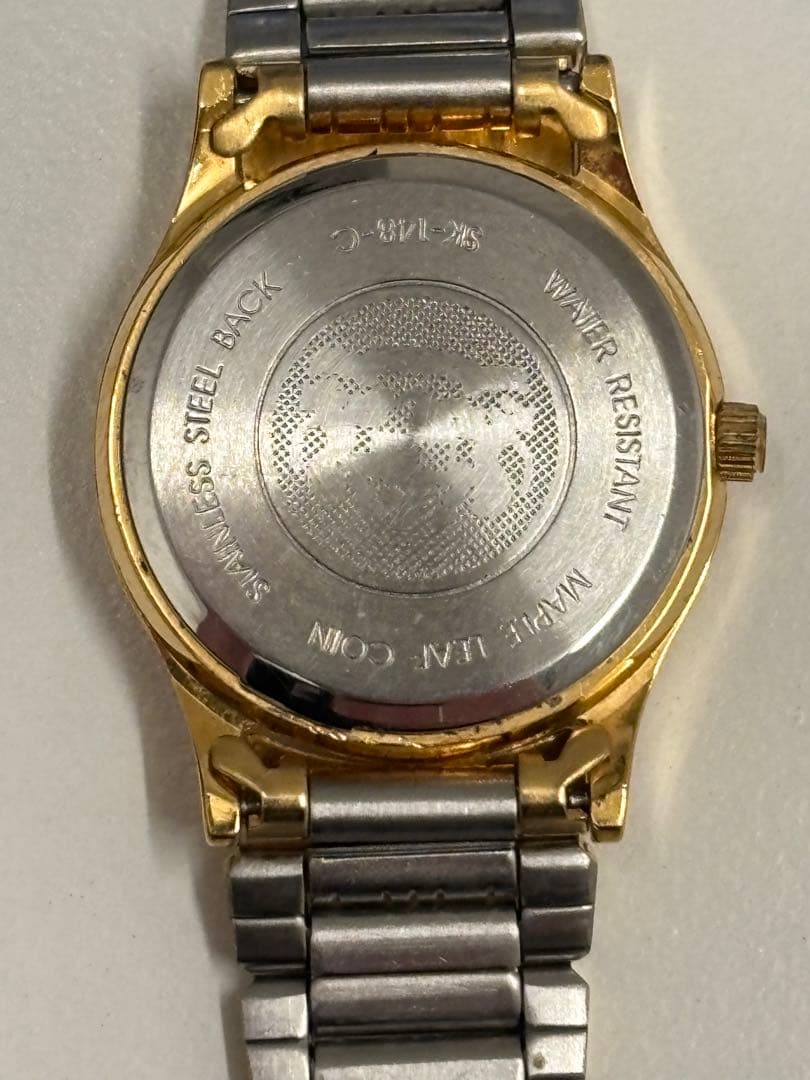 腕時計　メイプルリーフ　金貨　SK-148-C MAPLE LEAF COIN