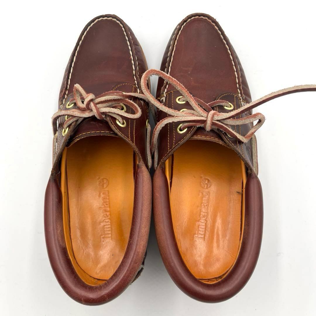 靴 Timberland 3eye classic lug Burgundy