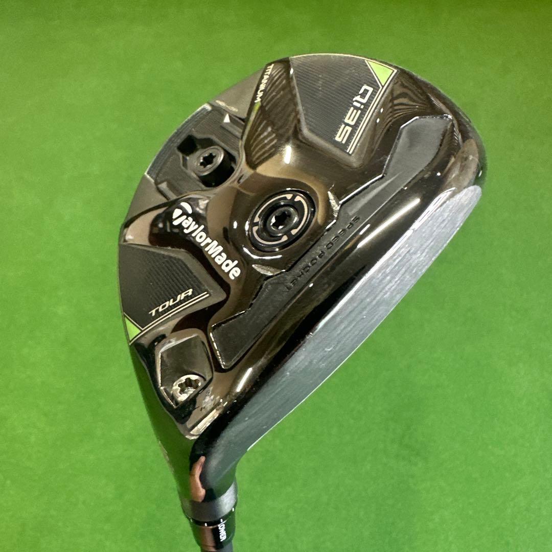 美品テーラーメイドQI35TOUR 5W 18°ディアマナブラックTM 60 S