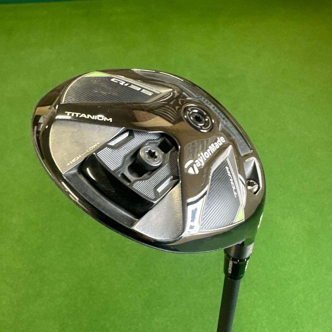 美品テーラーメイドQI35TOUR 5W 18°ディアマナブラックTM 60 S