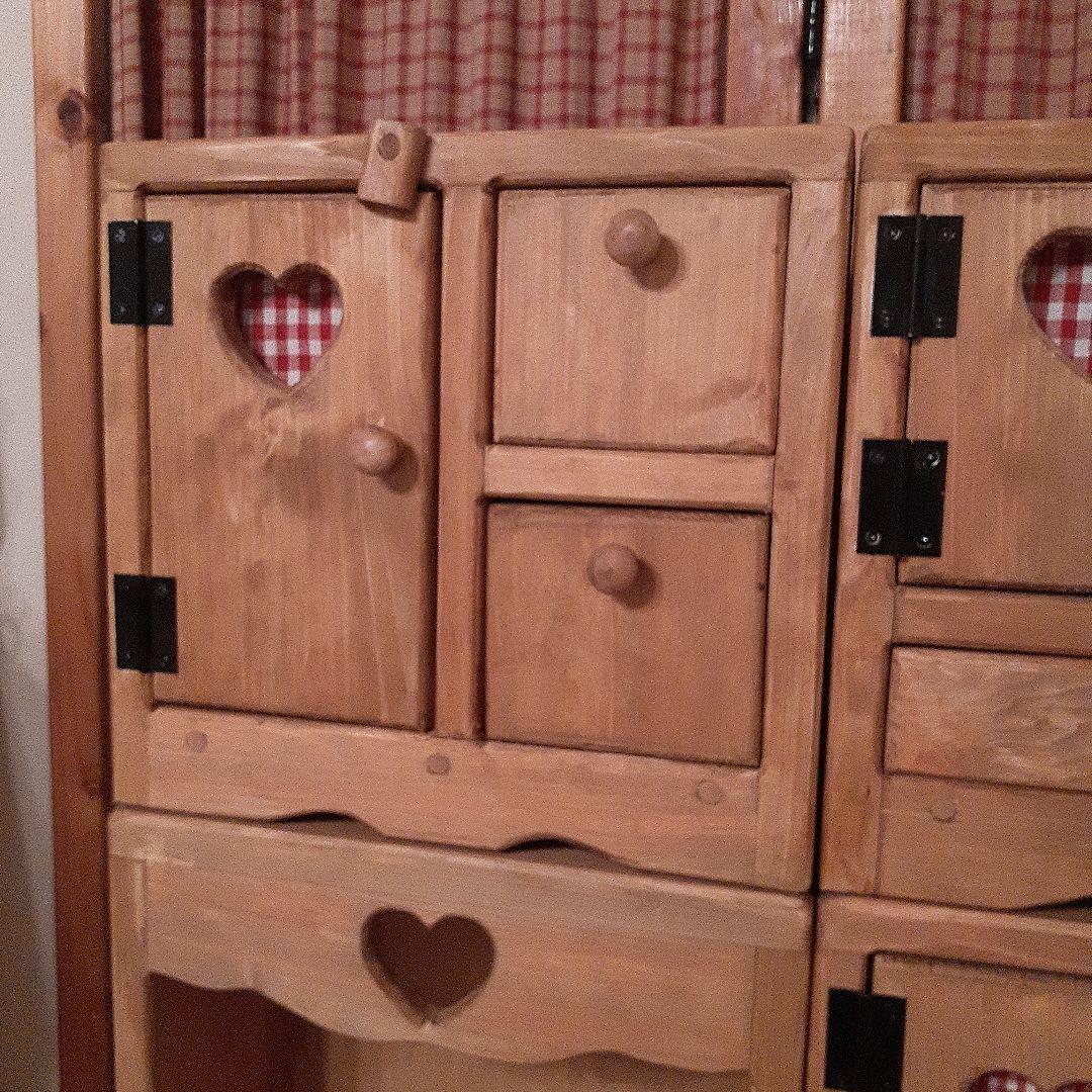 専用です。C60.カントリー家具(4点セット)16000円