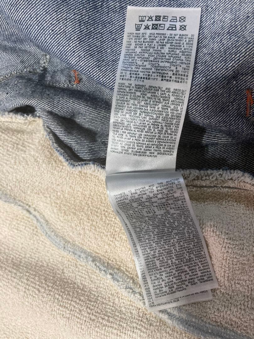 【未使用】ディーゼル　上下デニムセットアップ D-LILL-ONE/D-SERI