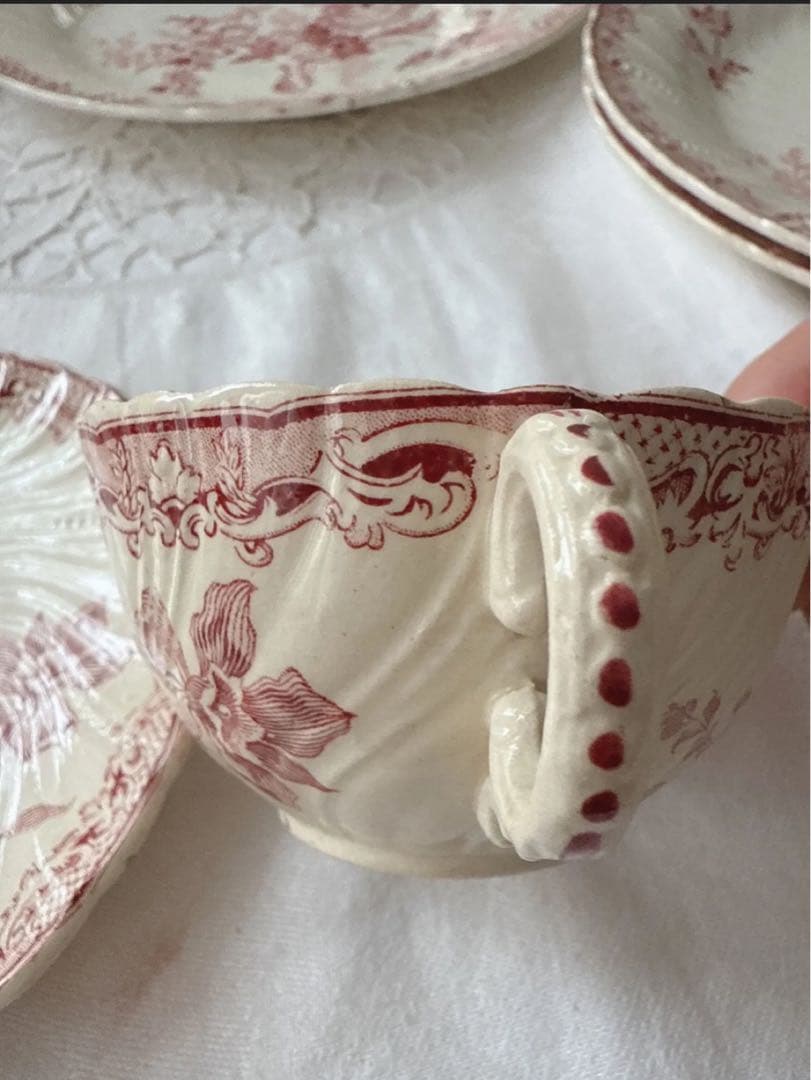 サルグミンヌ フォンタンジュ ティーカップ&ソーサー アンティーク