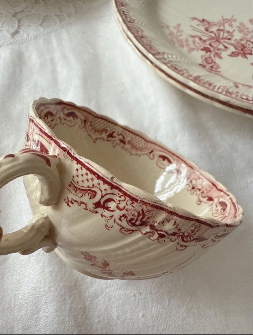 サルグミンヌ フォンタンジュ ティーカップ&ソーサー アンティーク