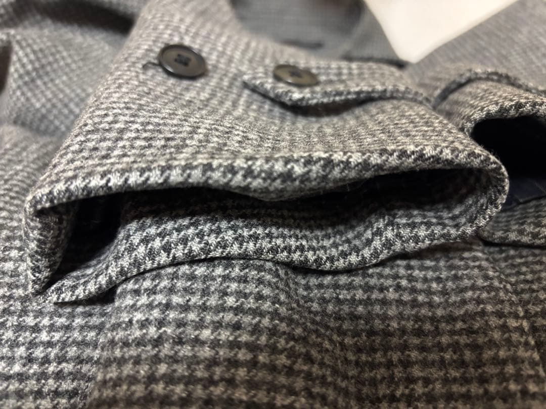 美品 SHIPS メンズ ステンカラーコート（クリーニング済）