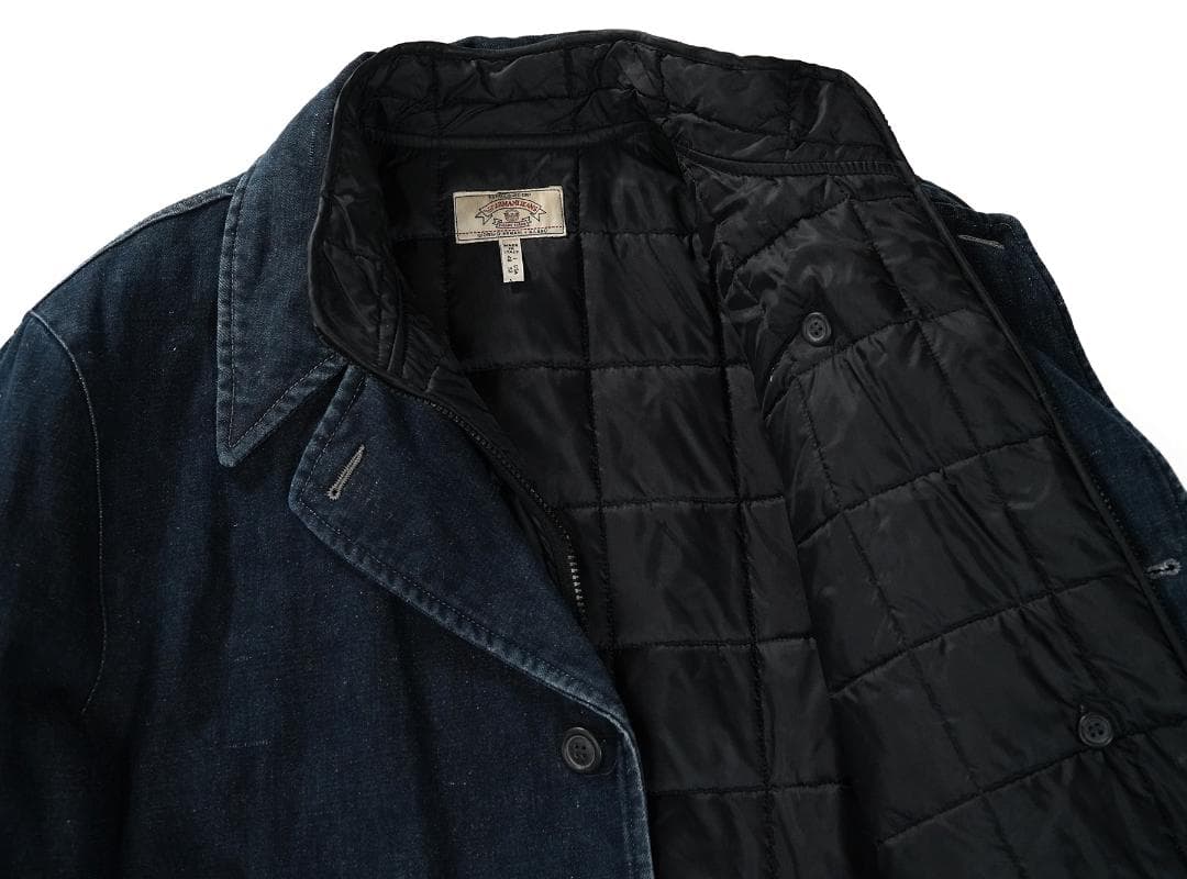 イタリア製 ARMANI JEANS デニム コート ライナー付き 48サイズ