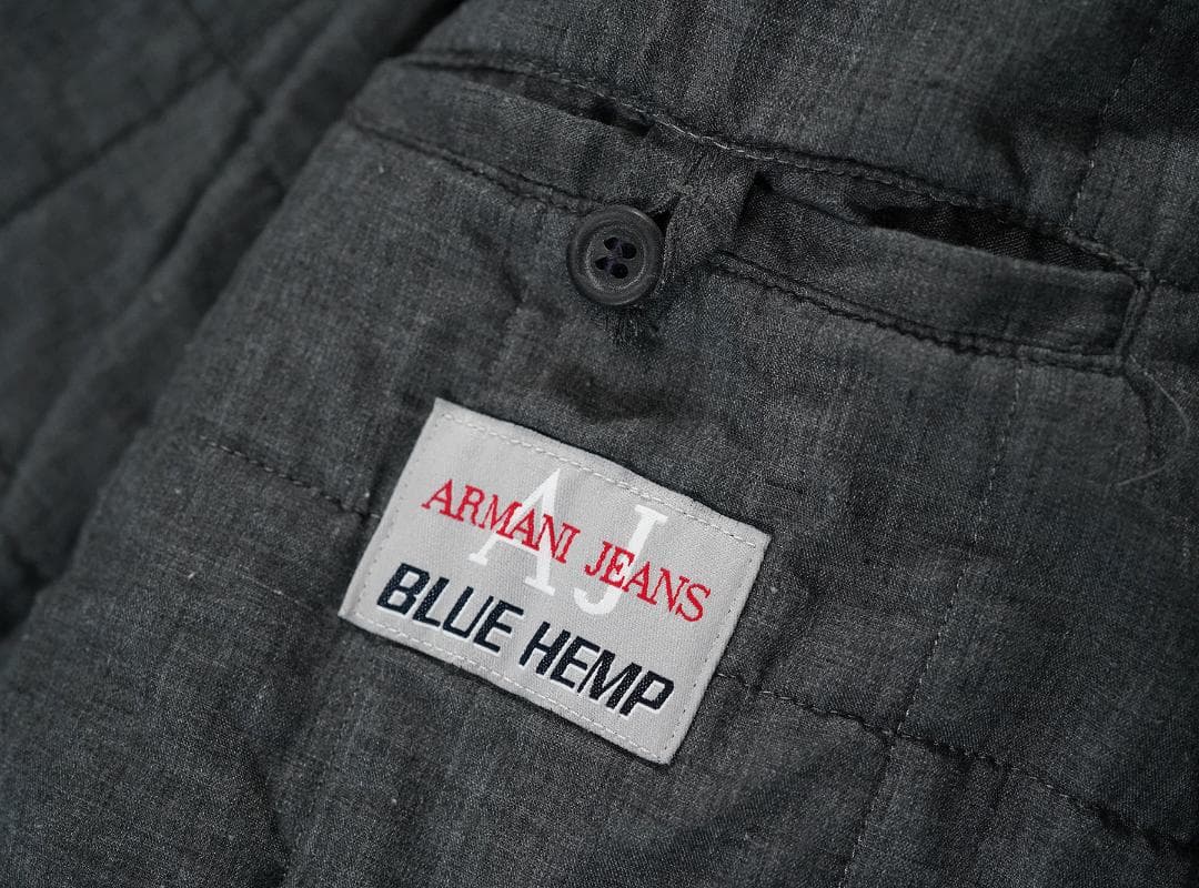 イタリア製 ARMANI JEANS デニム コート ライナー付き 48サイズ