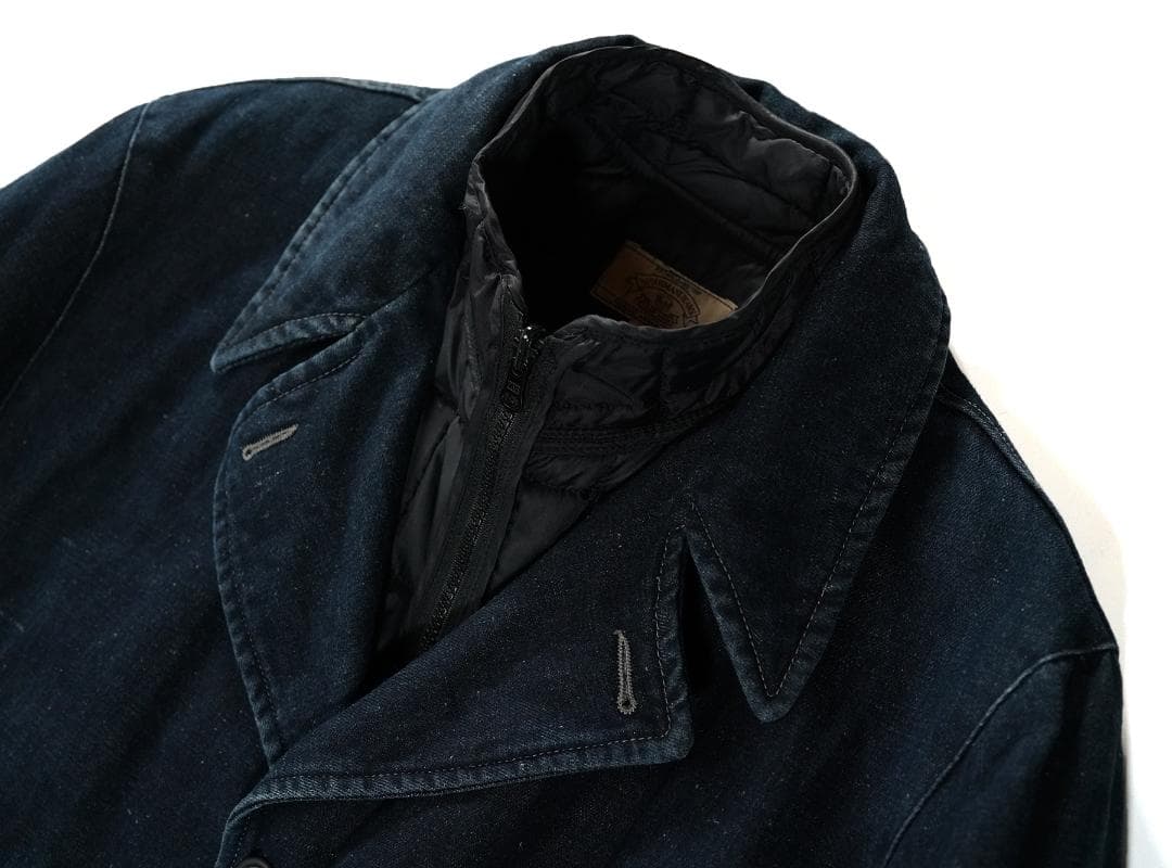 イタリア製 ARMANI JEANS デニム コート ライナー付き 48サイズ