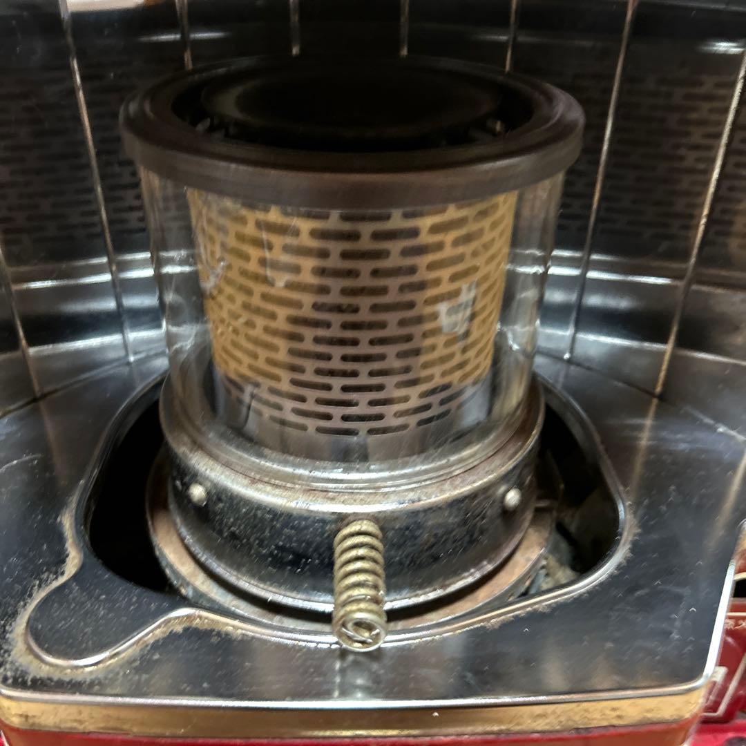 コロナ石油ストーブＳＲ―１　前期型レトロ　放射式タンク一体型　電子点火OK！