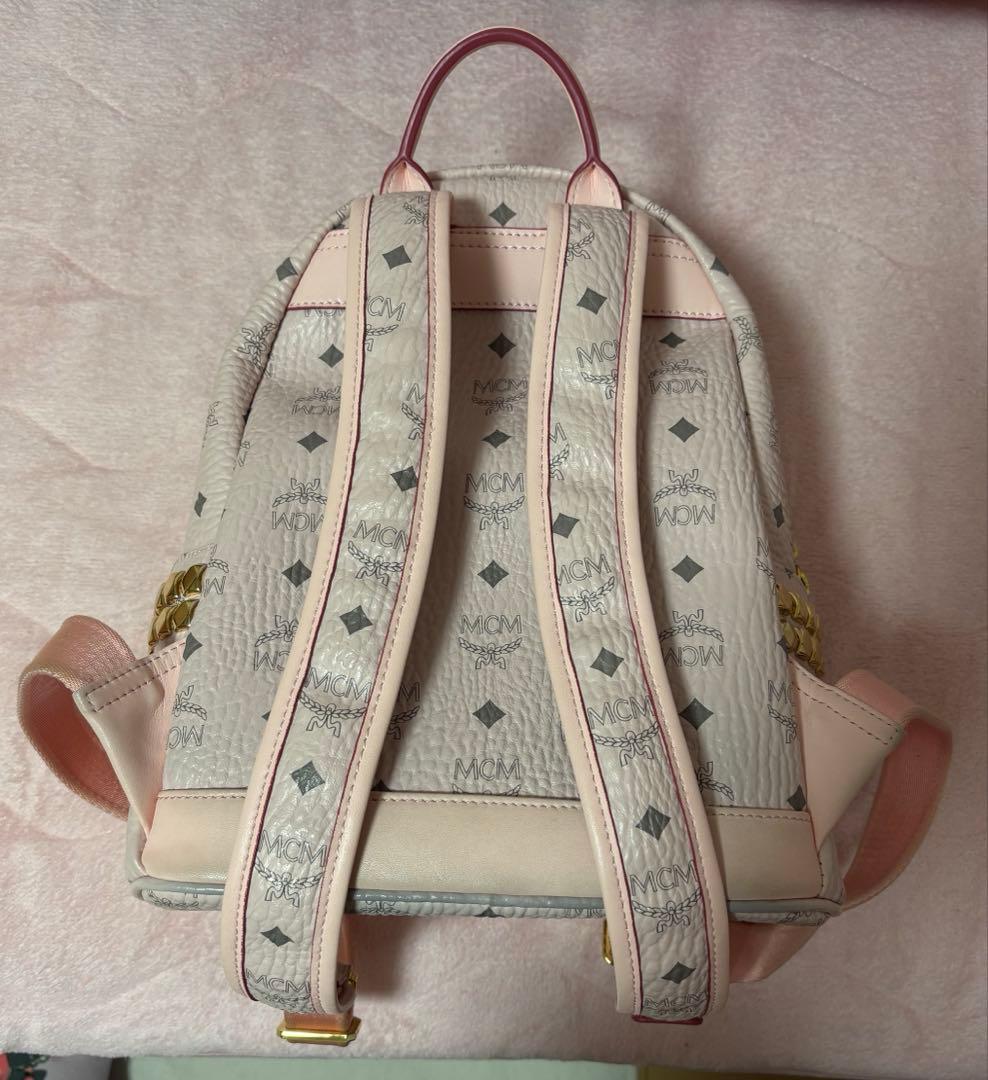 MCM パウダーピンク リュック スモールサイズ