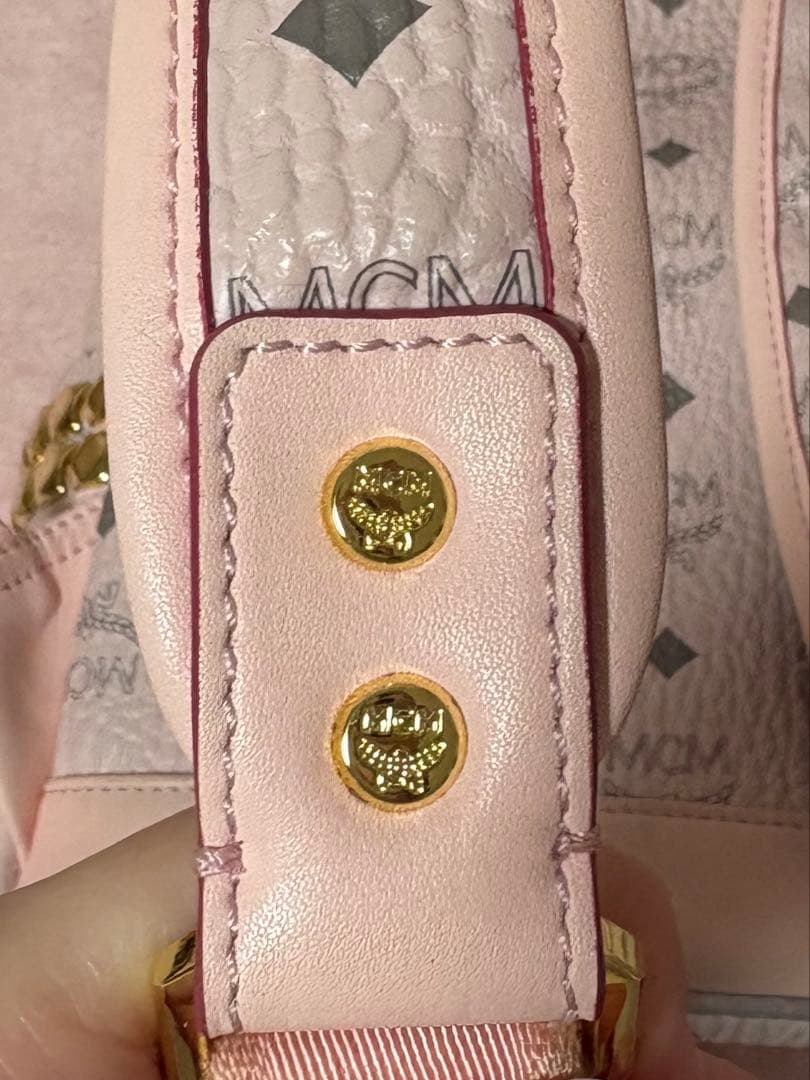 MCM パウダーピンク リュック スモールサイズ