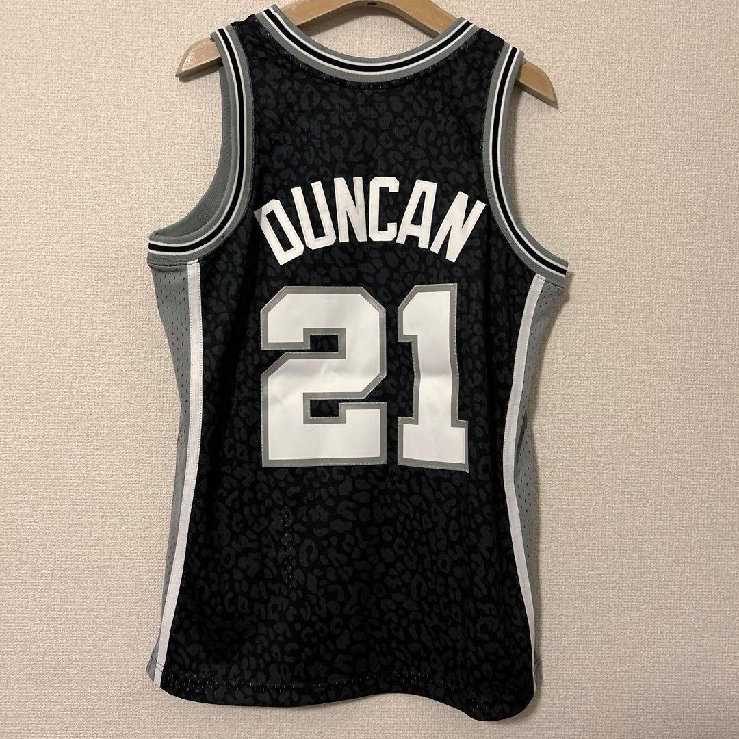 正規品 ミッチェル&ネス バスケジャージ スパーズ ダンカン ブラック