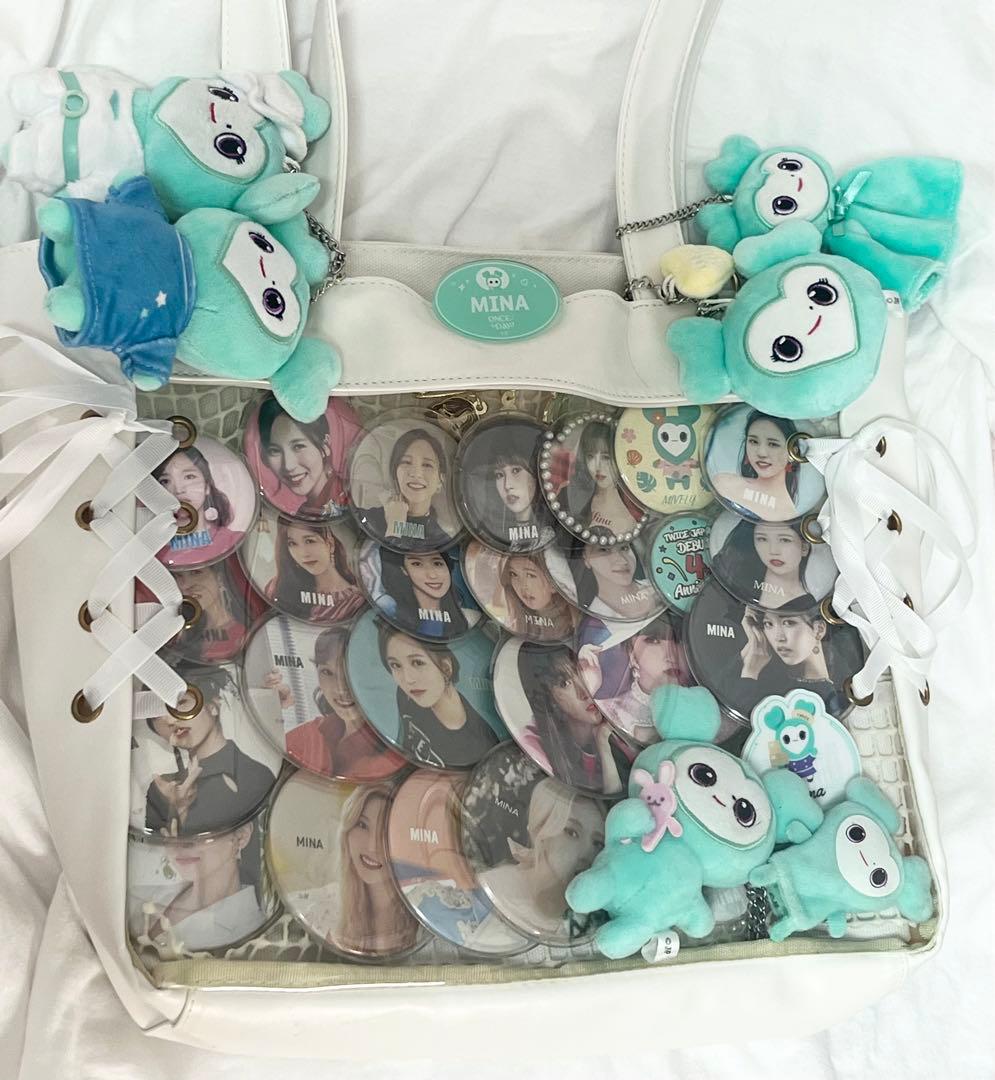 TWICE ミナ 痛バ 缶バッジ - メルカリ