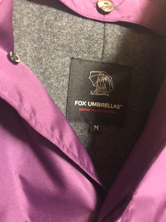 新品 定価48000円 フォックスアンブレラズ レインコート M ライナー付き