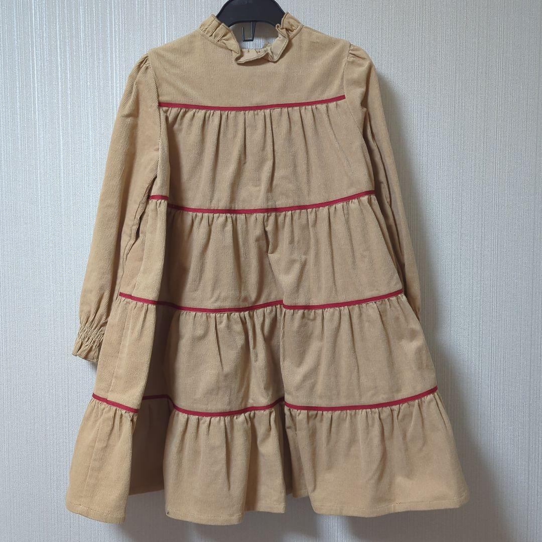 新品　シャーリーテンプル　ティアードワンピース