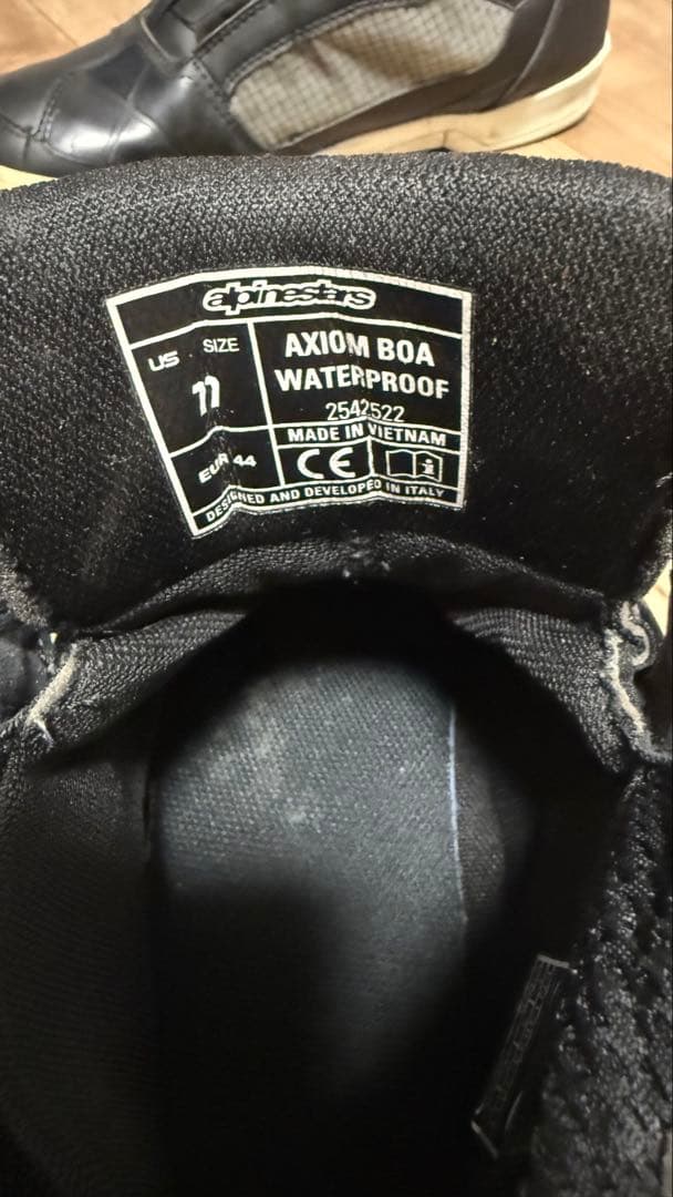 アルパインスターズ Boa 防水バイク靴 11 US