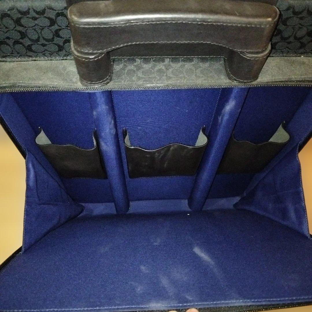 土日限定値下げ☆COACH ブラック キャリーケース