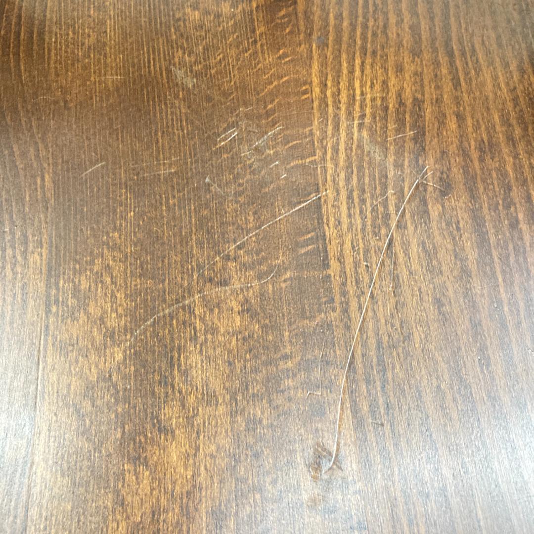 【飛騨産業】キツツキ　アームチェア　ダイニングチェア　椅子　木製　B