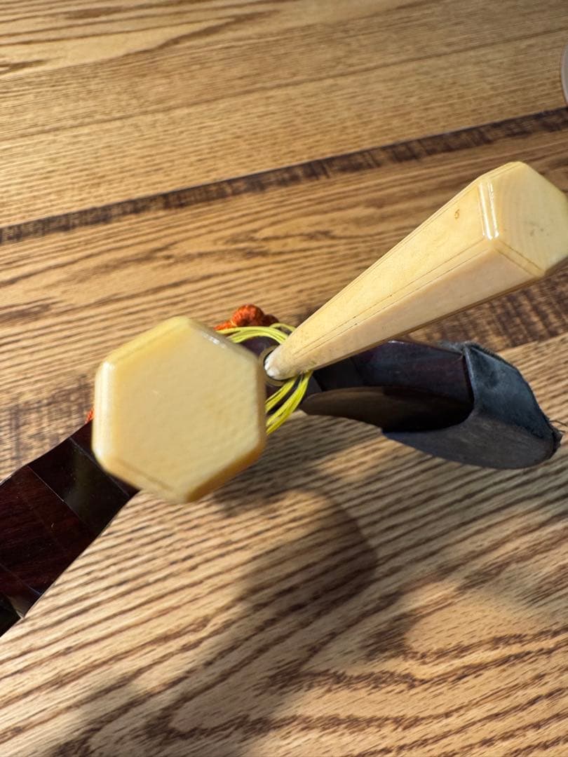 三味線　糸巻き　3本セット　天然素材