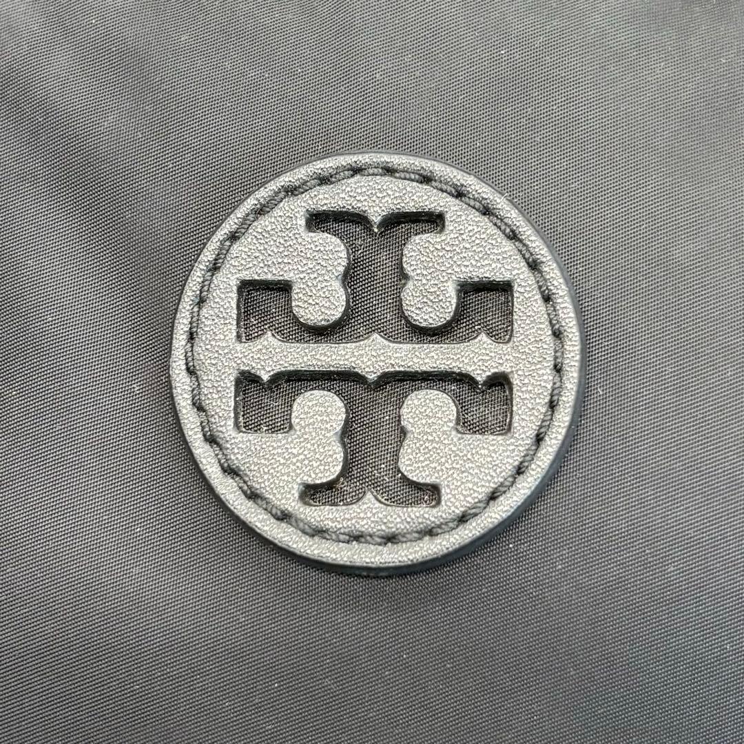 美品✨トリーバーチ リュックサック A4可 多収納 軽量 ナイロン ブラック