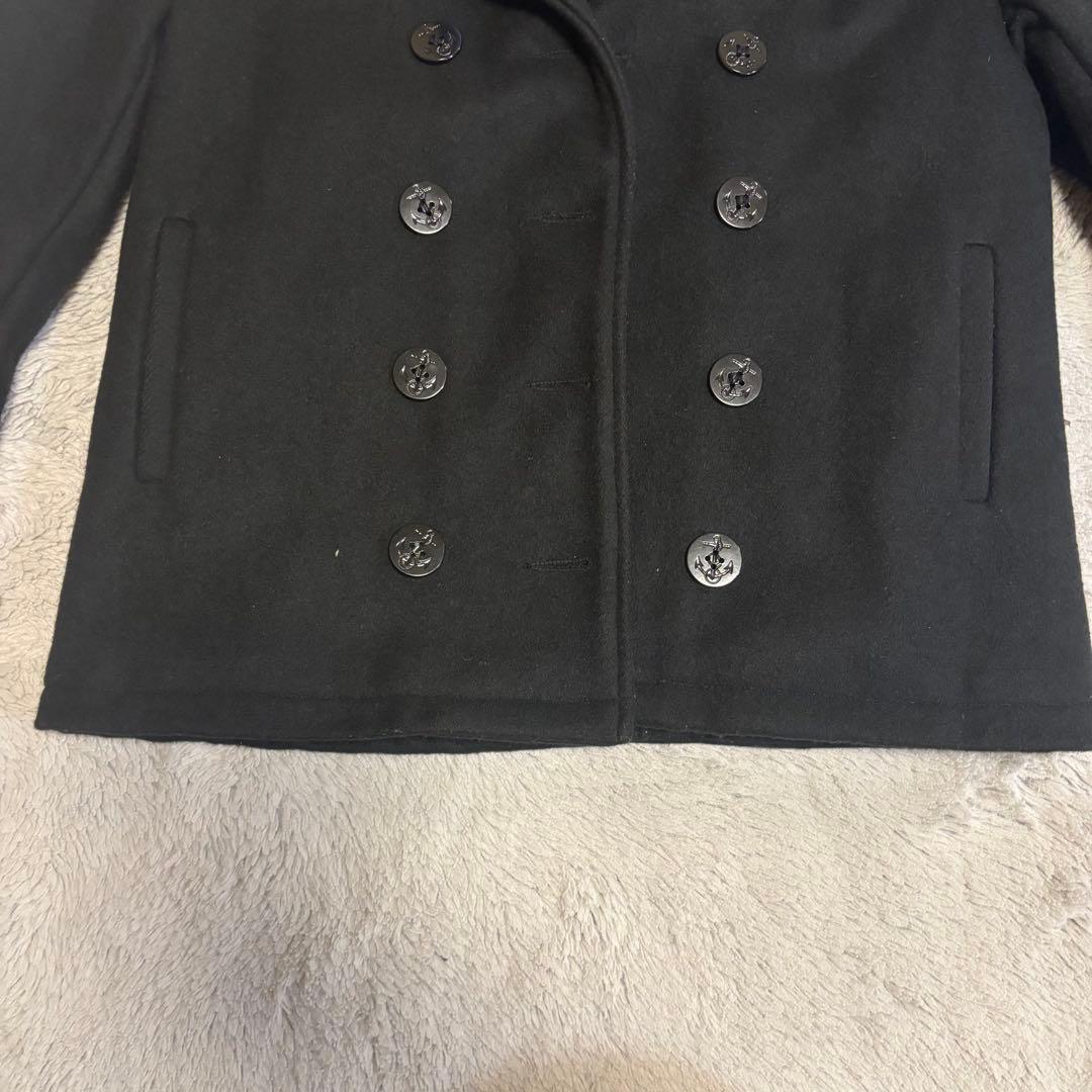 美品　Schott ショット U.S.740N Pコート38 黒 USA製