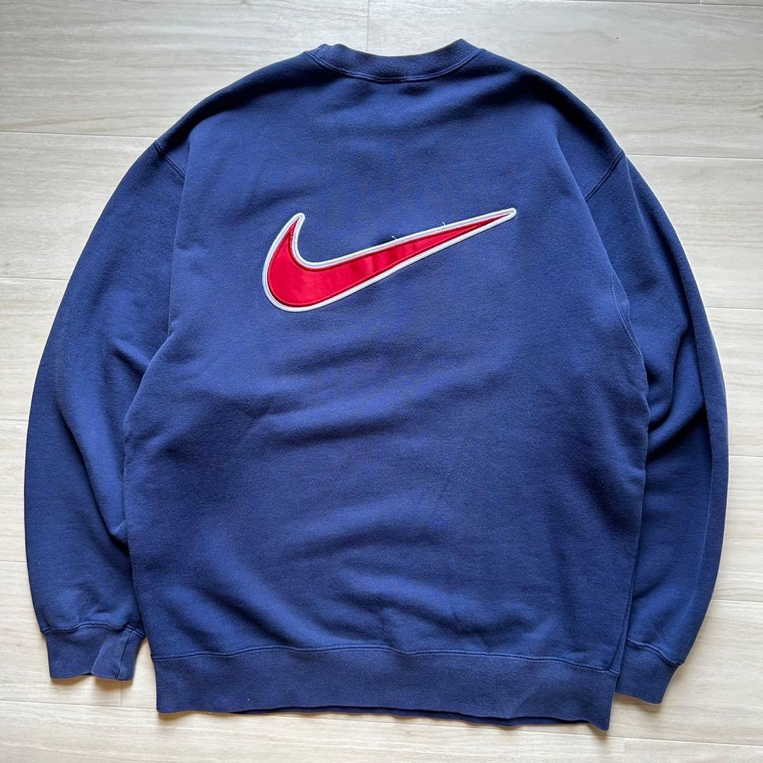 最高ファッション - 白タグ 90s NIKEナイキ 両面刺繍 ビッグス